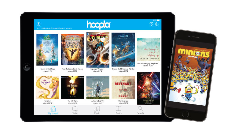 Hoopla Digital - Teaneck Public Library