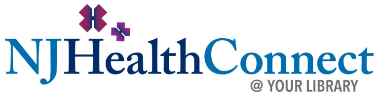 Logo for NJ Health Connect @ Your Library