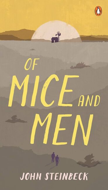 Of Mice and Men by John Steinbeck book cover